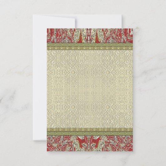 India viering Hindoe bruiloft uitnodiging (Voorkant)