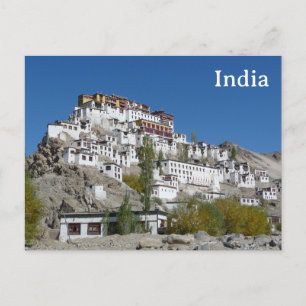 India Vintage Toerisme Reizen Toevoegen Briefkaart