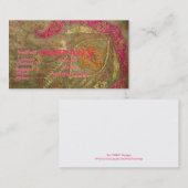 India Visitekaartje (Voorkant / Achterkant)