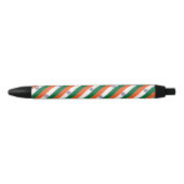 India Vlag Balpen Zwarte Inkt Pen (Voorkant)