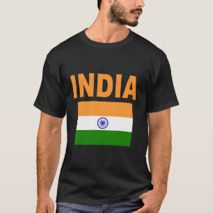 India Vlag Cool Jhanda Bharat Indiase vlaggen Gift T-shirt