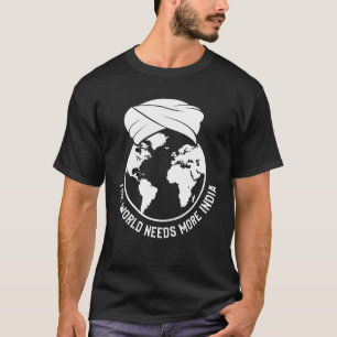 India Voor India Vakantieganger India Reiziger En T-shirt