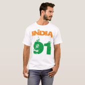 India XZZX T T-shirt (Voorkant volledig)