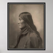  indiaan : Bartelda , Apache - Poster (Voorkant)