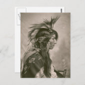 Indiaan Briefkaart (Voorkant / Achterkant)