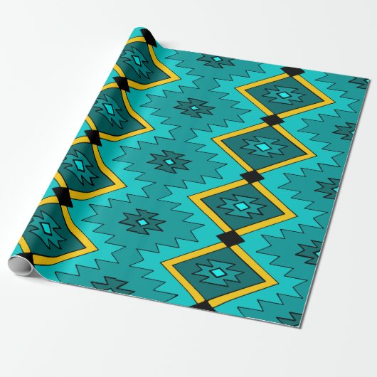 Indiaan Cadeaupapier (Uitgerold)