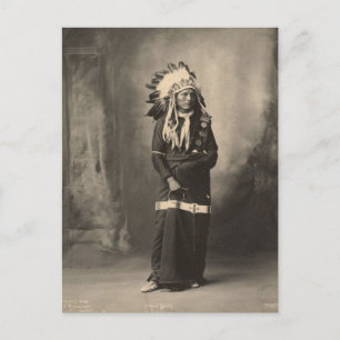  indiaan : Eagle Beer, Sioux - Briefkaart