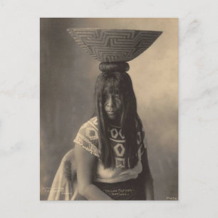  indiaan : Gele doezelaar, Maricopa - Briefkaart