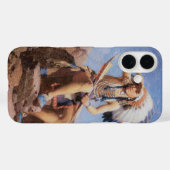  Indiaan, The Scout by Leigh Case-Mate iPhone Case (Achterkant (horizontaal))