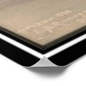 -indiaan: Zwart Man, Araferen - Poster (Hoek)