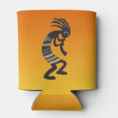 Indiaans Kokopelli symbool Blikjeskoeler (Achterkant)