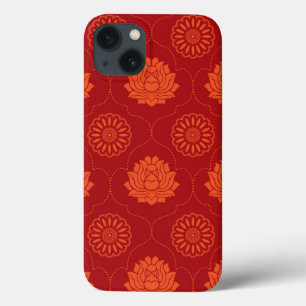 Indiaans patroon iPhone 13 hoesje