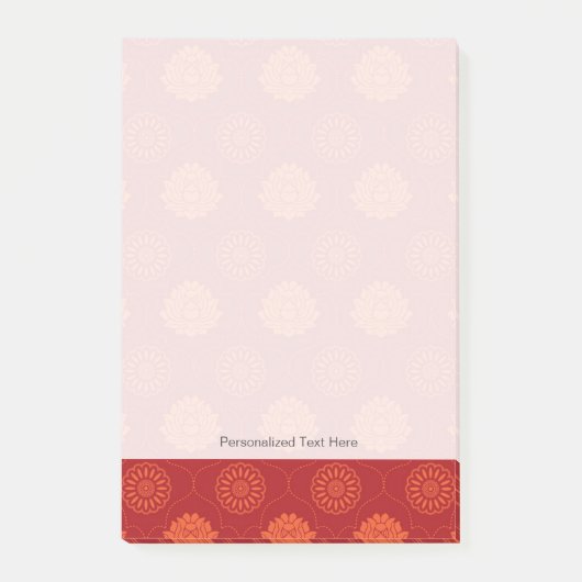 Indiaans patroon post-it® notes (Voorkant)