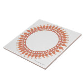 Indiaans patroon tegeltje (Zijkant)