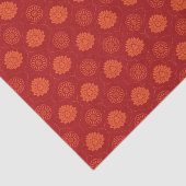 Indiaans patroon tissuepapier (Detail)