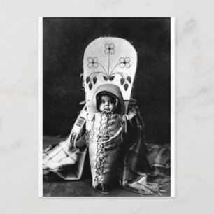 Indiaans  portret briefkaart
