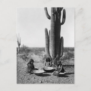 Indiaans  portret briefkaart