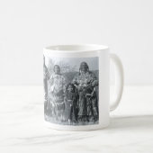 Indiaans  portret koffiemok (Voorkant rechts)