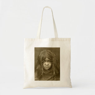Indiaans portret tote bag