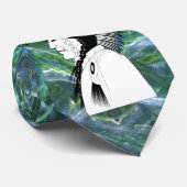 Indiaans profiel stropdas (Opgerold)