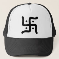 indiaans traditioneel hindu swastika symbool relig