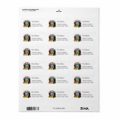 Indiaanse ceremonie etiket (Full Sheet)