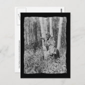  Indiaanse Cree Briefkaart (Voorkant / Achterkant)