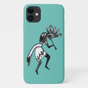 Indiaanse cultuur - Dansk Kokopelli 1 iPhone 11 Hoesje