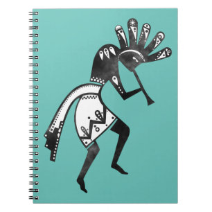 Indiaanse cultuur - Dansk Kokopelli 1 Notitieboek