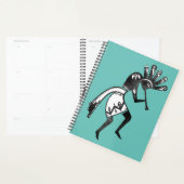 Indiaanse cultuur - Dansk Kokopelli 1 Planner (Display)