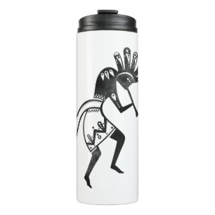 Indiaanse cultuur - Dansk Kokopelli 1 Thermosbeker