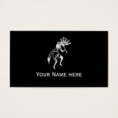 Indiaanse cultuur - Dansk Kokopelli 2 Visitekaartje (Voorkant)