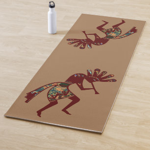Indiaanse cultuur - Dansk Kokopelli 3 Yogamat