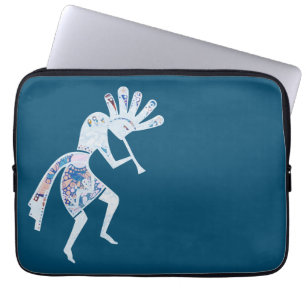 Indiaanse cultuur - Dansk Kokopelli 4 Laptop Sleeve
