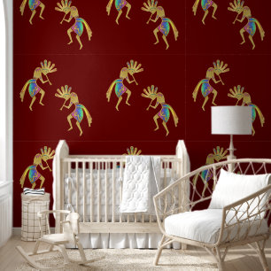 Indiaanse cultuur - Dansk Kokopelli 5 Behang