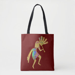 Indiaanse cultuur - Dansk Kokopelli 5 Draagtas