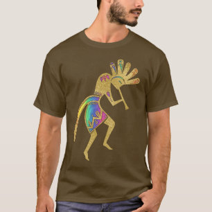 Indiaanse cultuur - Dansk Kokopelli 5 T-shirt