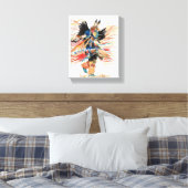 Indiaanse danser II Canvas Afdruk (Insitu (Slaapkamer))
