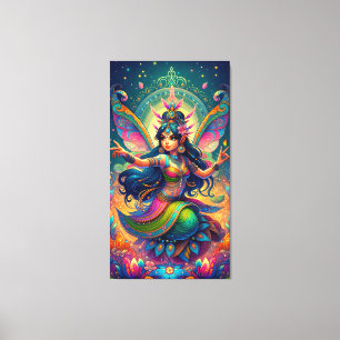 Indiaanse fee canvas afdruk