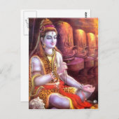 indiaanse god briefkaart (Voorkant / Achterkant)