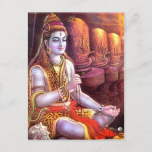 indiaanse god briefkaart