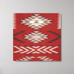 Indiaanse Indiaan zuidwest Canvas Afdruk