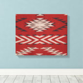 Indiaanse Indiaan zuidwest Canvas Afdruk (Insitu (Houten vloer))