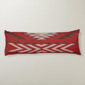 Indiaanse Indiaan zuidwest Lichaamskussen (Achterkant)