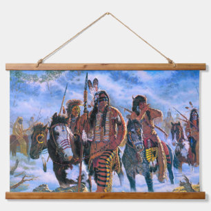 Indiaanse Indiaanse zuidwestelijke kunst muur Hangend Wandkleed