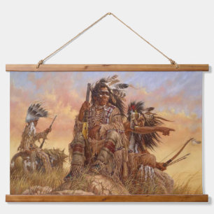 Indiaanse Indiaanse zuidwestelijke kunst muur Hangend Wandkleed