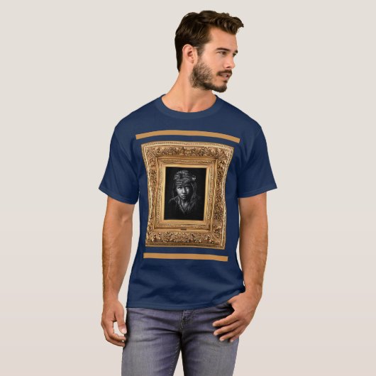 Indiaanse jongen t-shirt (Voorkant volledig)