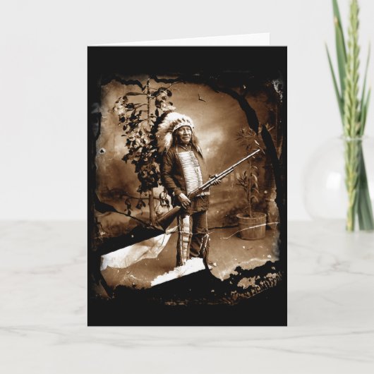 Indiaanse  Kaart (Voorkant)