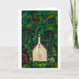 Indiaanse Kerk Emily Carr Kaart