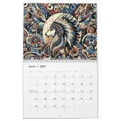 Indiaanse mandala's kalender (Mar 2027)